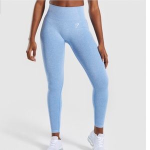 Gymshark blue vital seamless leggings